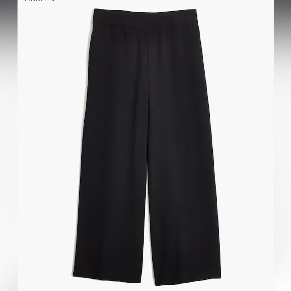 Madewell Huston Pull-On Crop Wide Leg Pants